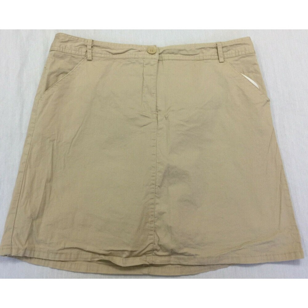 WHITE STAG WOMENS SKIRT SKORT WITH BUILT SHORTS SIZE 10